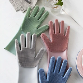 Wholesale 100 Pairs Magic Silicone Rubber Dish Washing Gloves Dusting Washing Pet Care Grooming Hair Car Insulated Kitchen Home
Wholesale 100 Pairs Magic Silicone Rubber Dish Washing Gloves Dusting Washing Pet Care Grooming Hair Car Insulated Kitchen Home