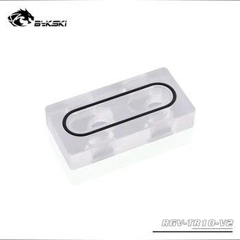 Bykski acrylic block use for adjust distance for acrylic reservoir / change position in waterway / terminal block
Bykski acrylic block use for adjust distance for acrylic reservoir / change position in waterway / terminal block