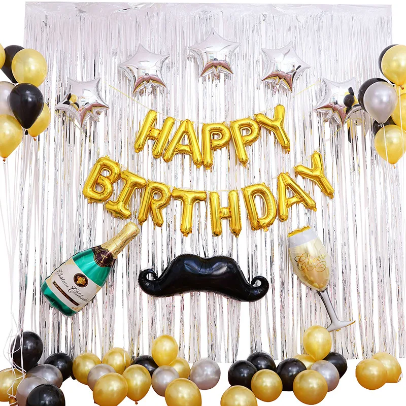 Happy Birthday Party Decorations Kids Adult Decor of Celebrations and Events Balloon Supplies Hotel KTV Background Decoration
Happy Birthday Party Decorations Kids Adult Decor of Celebrations and Events Balloon Supplies Hotel KTV Background Decoration