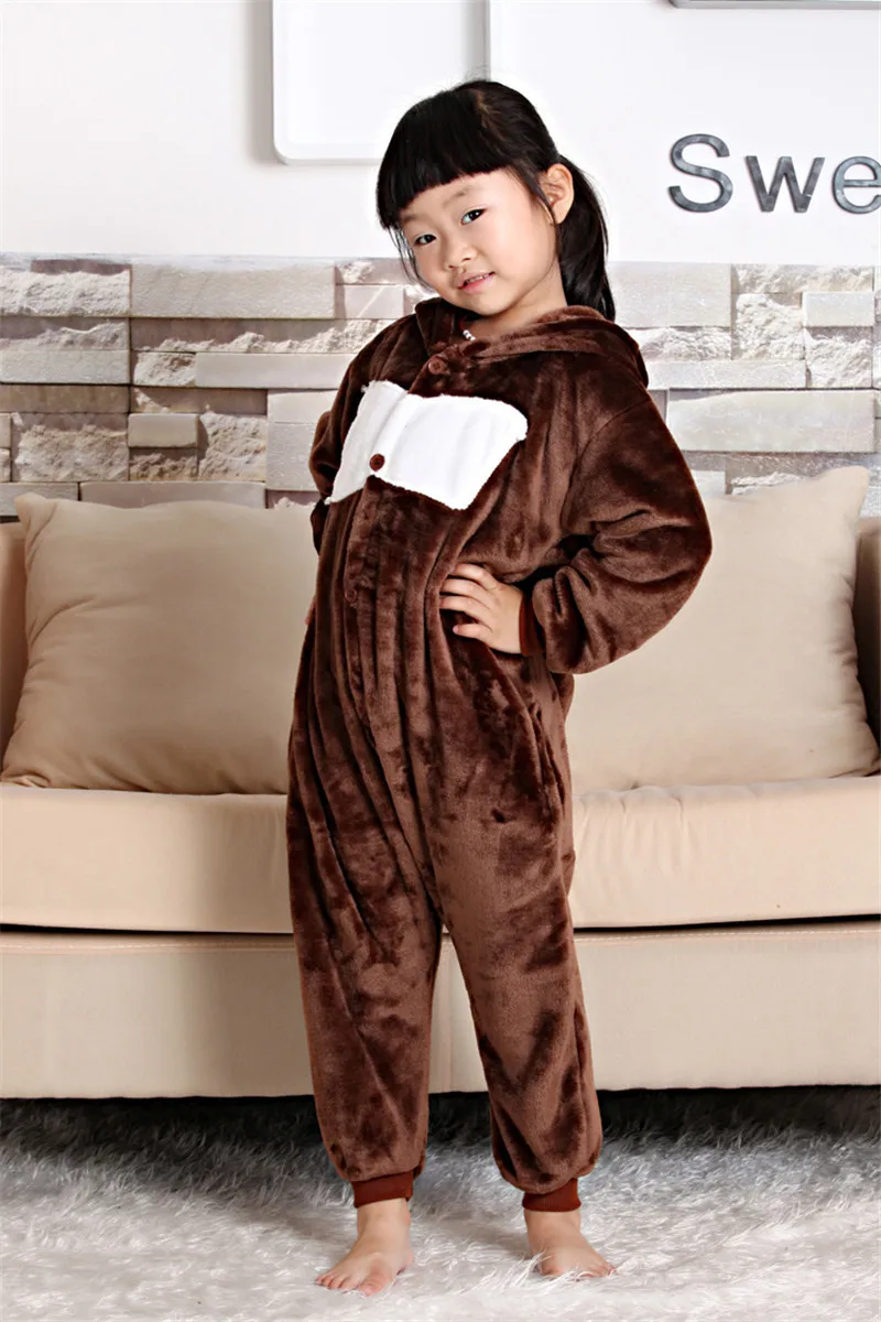 Funny Brown Bear Animal Cartoon kigurumi Pajamas Onesie Hooded onesies for Adults Flannel Winter Warm Bodysuit One Piece Pajama
Funny Brown Bear Animal Cartoon kigurumi Pajamas Onesie Hooded onesies for Adults Flannel Winter Warm Bodysuit One Piece Pajama