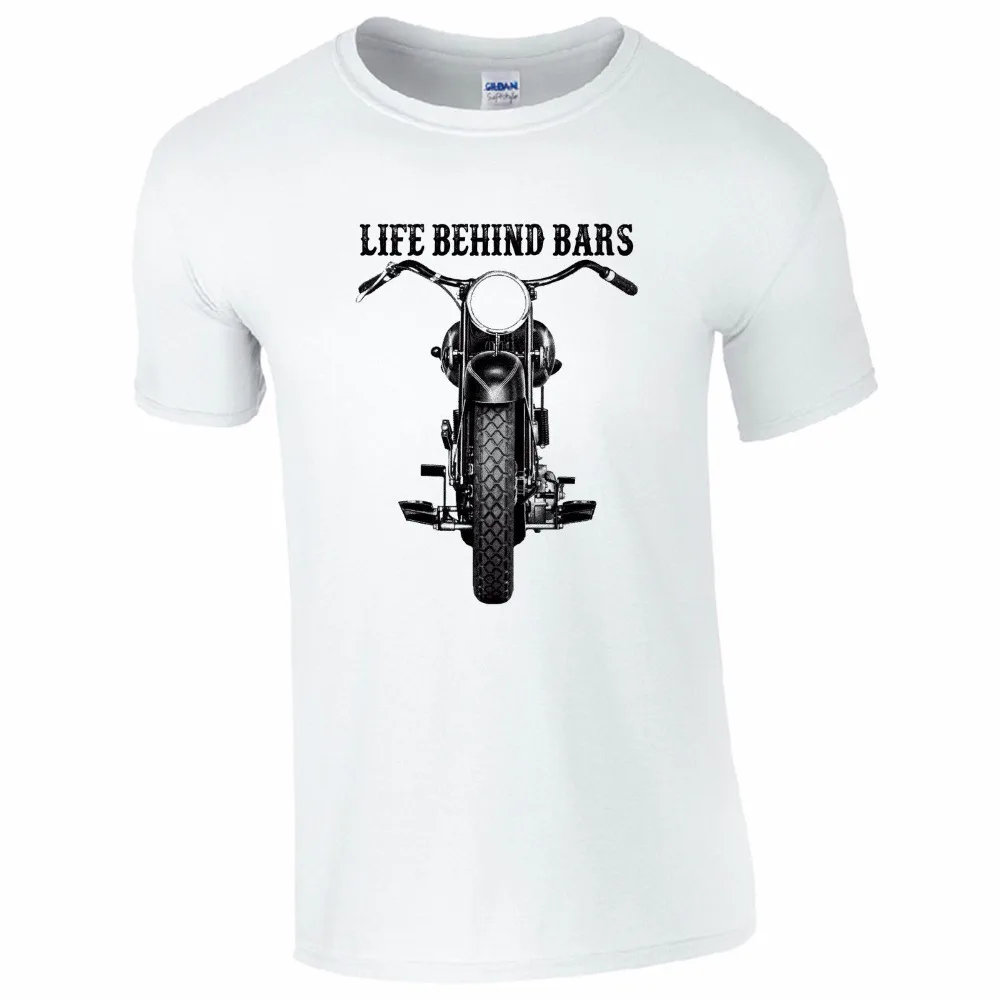 New 2018 Fashion Hot T Shirt Men Summer Casual Life Behind Bars Motorbike Summer Cotton Fitness Clothing 
New 2018 Fashion Hot T Shirt Men Summer Casual Life Behind Bars Motorbike Summer Cotton Fitness Clothing