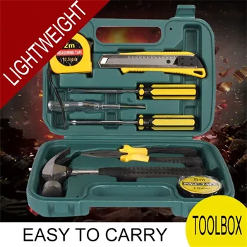 9PCS/SET Portable Hardware Tool Set Car Mechanic Emergency Repair Tool Utility Knife Screwdrivers Hammer Best Gift
9PCS/SET Portable Hardware Tool Set Car Mechanic Emergency Repair Tool Utility Knife Screwdrivers Hammer Best Gift