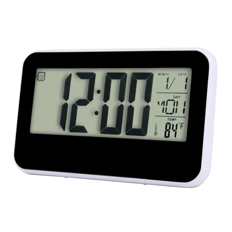 Smart Clock LED Digital Fashion Creative LED Snooze Alarm Calendar Temperature Apr28 GEMIXI Extraordinary
Smart Clock LED Digital Fashion Creative LED Snooze Alarm Calendar Temperature Apr28 GEMIXI Extraordinary