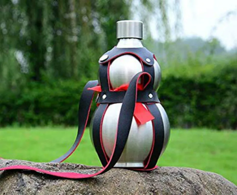 Fantastic Kitchen Big Gourd Stainless Steel Hip Flask alcohol Hip Flask Leather Holster Large Capacity Stainless Steel Hip Flask
Fantastic Kitchen Big Gourd Stainless Steel Hip Flask alcohol Hip Flask Leather Holster Large Capacity Stainless Steel Hip Flask