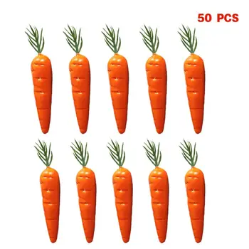50pcs Realistic Lifelike Artificial Carrot Simulation Fake Fruit Vegetable Food Display Home Party Kitchen Decoration
50pcs Realistic Lifelike Artificial Carrot Simulation Fake Fruit Vegetable Food Display Home Party Kitchen Decoration