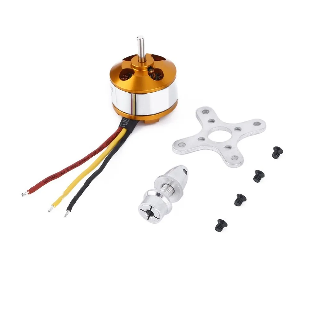 A2212 KV2200 Brushless Motor For RC Multirotor Aircraft Model Airplane Accessories Best Replacement Parts
A2212 KV2200 Brushless Motor For RC Multirotor Aircraft Model Airplane Accessories Best Replacement Parts