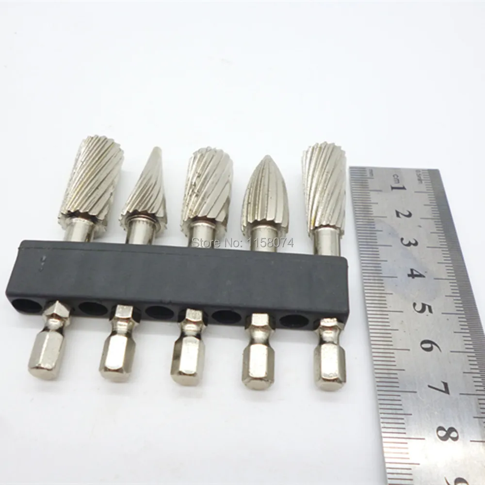 Rotary Burr Set Hss Rotary Files Burr Fits Rotary Tools