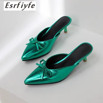 ESRFIYFE 2019 New Large Size 34-46 Graceful Women Fashion Casual Pointed Toe Slippers Slides High Heel Stilettos Mules Shoes
ESRFIYFE 2019 New Large Size 34-46 Graceful Women Fashion Casual Pointed Toe Slippers Slides High Heel Stilettos Mules Shoes