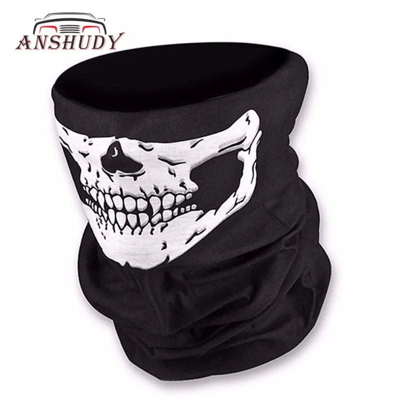 Motorcycle Skull Face Mask Ski Ghost Scarf Seamless Towel Cap Hat Visor multifunction Outdoor Sports Balaclavas Windproof
Motorcycle Skull Face Mask Ski Ghost Scarf Seamless Towel Cap Hat Visor multifunction Outdoor Sports Balaclavas Windproof