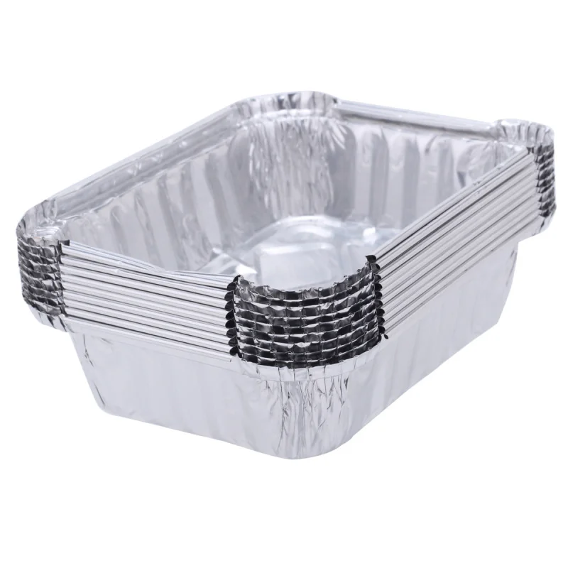 New 10Pcs/lot Disposable Aluminum Foil Pans Food Storage Containers Microwavable Cup Tableware 220ML
New 10Pcs/lot Disposable Aluminum Foil Pans Food Storage Containers Microwavable Cup Tableware 220ML