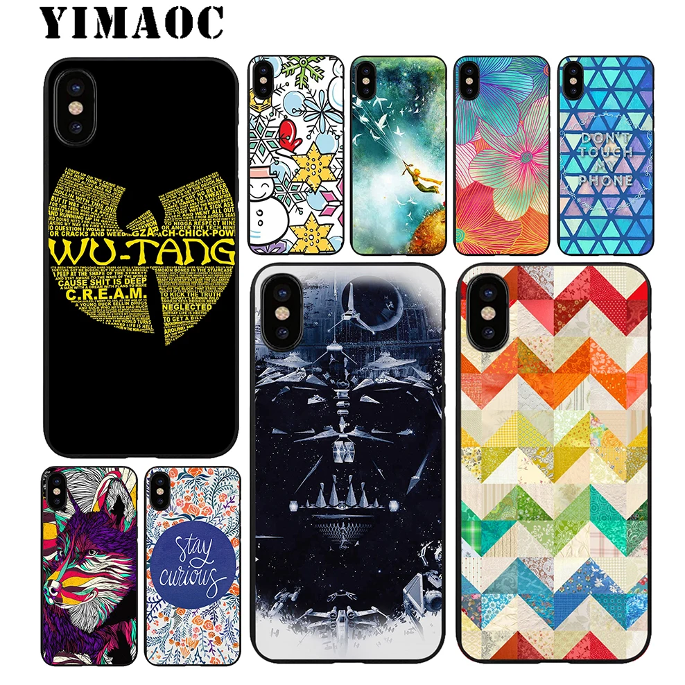 YIMAOC Chevron Rainbow Quilt BlackShell Silicone Case for iPhone Xr Xs Max X or 10 8 7 6 6S Plus 5 5S SE
YIMAOC Chevron Rainbow Quilt BlackShell Silicone Case for iPhone Xr Xs Max X or 10 8 7 6 6S Plus 5 5S SE