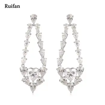 Ruifan Luxury Heart Shape Cubic Zircon Long Drop Earring 925 Sterling Silver Earrings for Women Lady Trendy 2020 Jewelry YEA023
Ruifan Luxury Heart Shape Cubic Zircon Long Drop Earring 925 Sterling Silver Earrings for Women Lady Trendy 2020 Jewelry YEA023