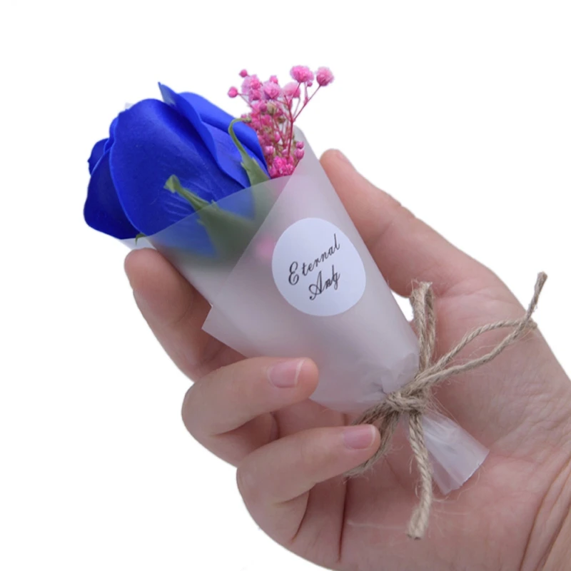photo props soap artificial flower with starry dried bouquets