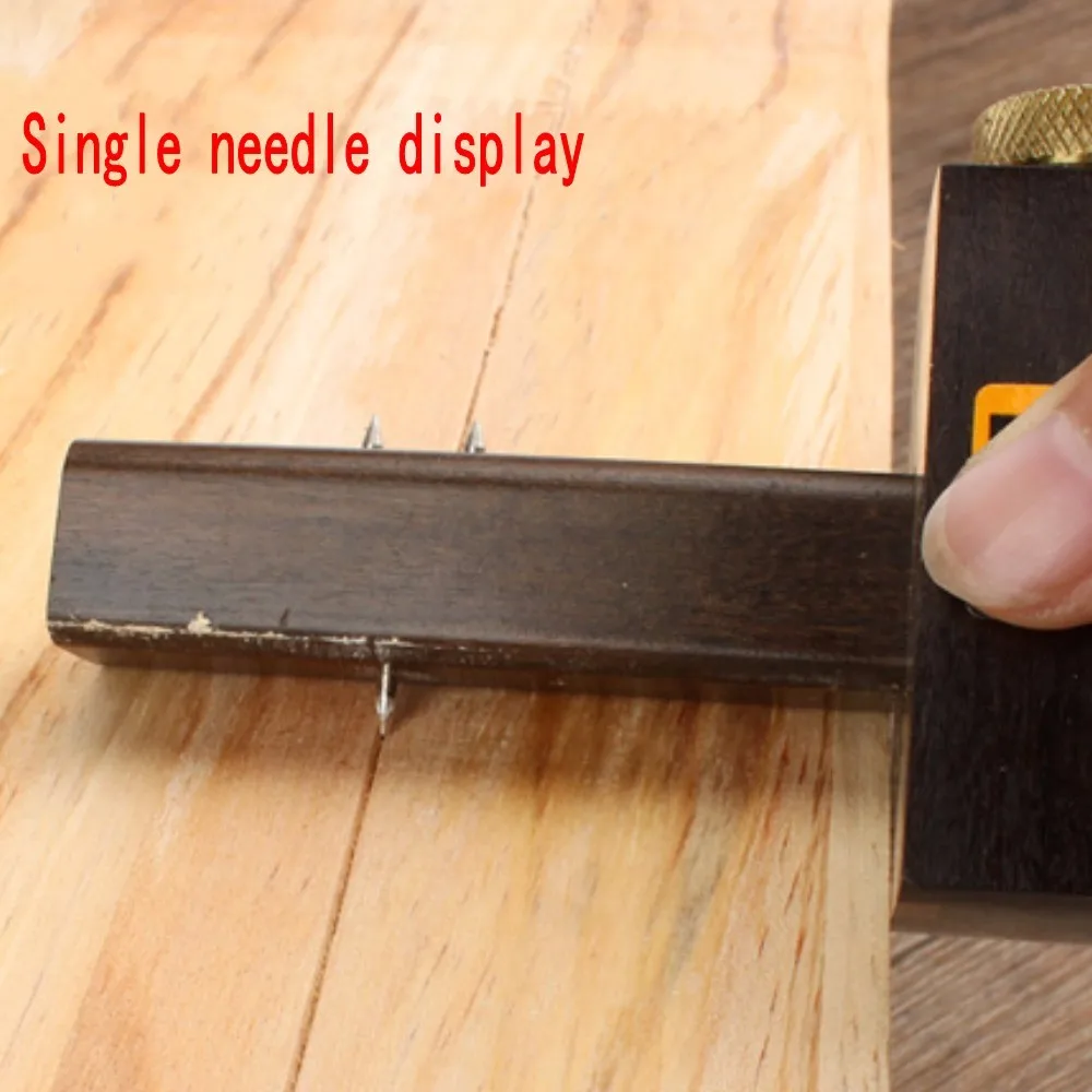 Столярный инструмент из черного дерева и чистой меди 8 дюймов манометр для резки