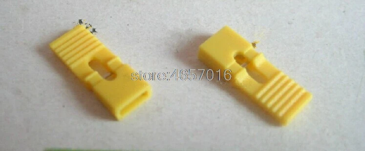 Free shipping 1000pcs/lot 2.54mm Yellow Mini Jumper with handle for Pin Header | Обустройство дома