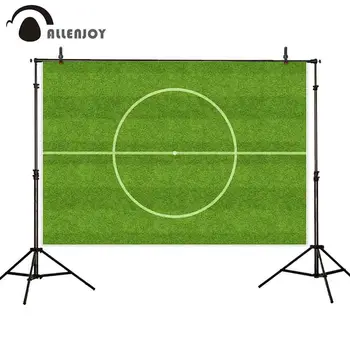 Allenjoy sports backdrop photophone soccer circle field green game stadium line goal children backdrop printing photo background
Allenjoy sports backdrop photophone soccer circle field green game stadium line goal children backdrop printing photo background