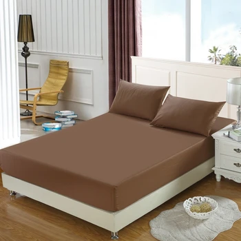 400 TC 100% Cotton 1Pc Fitted Sheet 2Pcs Pillow shams Solid color Ultra Soft Fitted Bed Sheet All Round Elastic Navy Blue Brown
400 TC 100% Cotton 1Pc Fitted Sheet 2Pcs Pillow shams Solid color Ultra Soft Fitted Bed Sheet All Round Elastic Navy Blue Brown