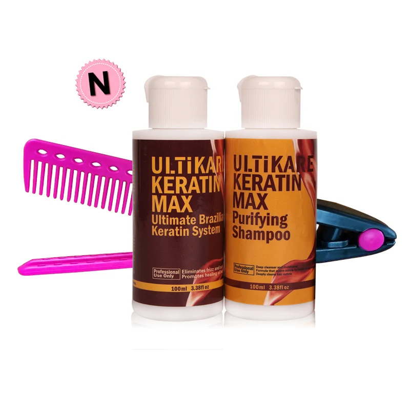 Cheapest Professional Set 100ml Keratin Hair Treatment Straighten Damaged Hair+100ml Purifying Shampoo with Small Free Red Comb
Cheapest Professional Set 100ml Keratin Hair Treatment Straighten Damaged Hair+100ml Purifying Shampoo with Small Free Red Comb