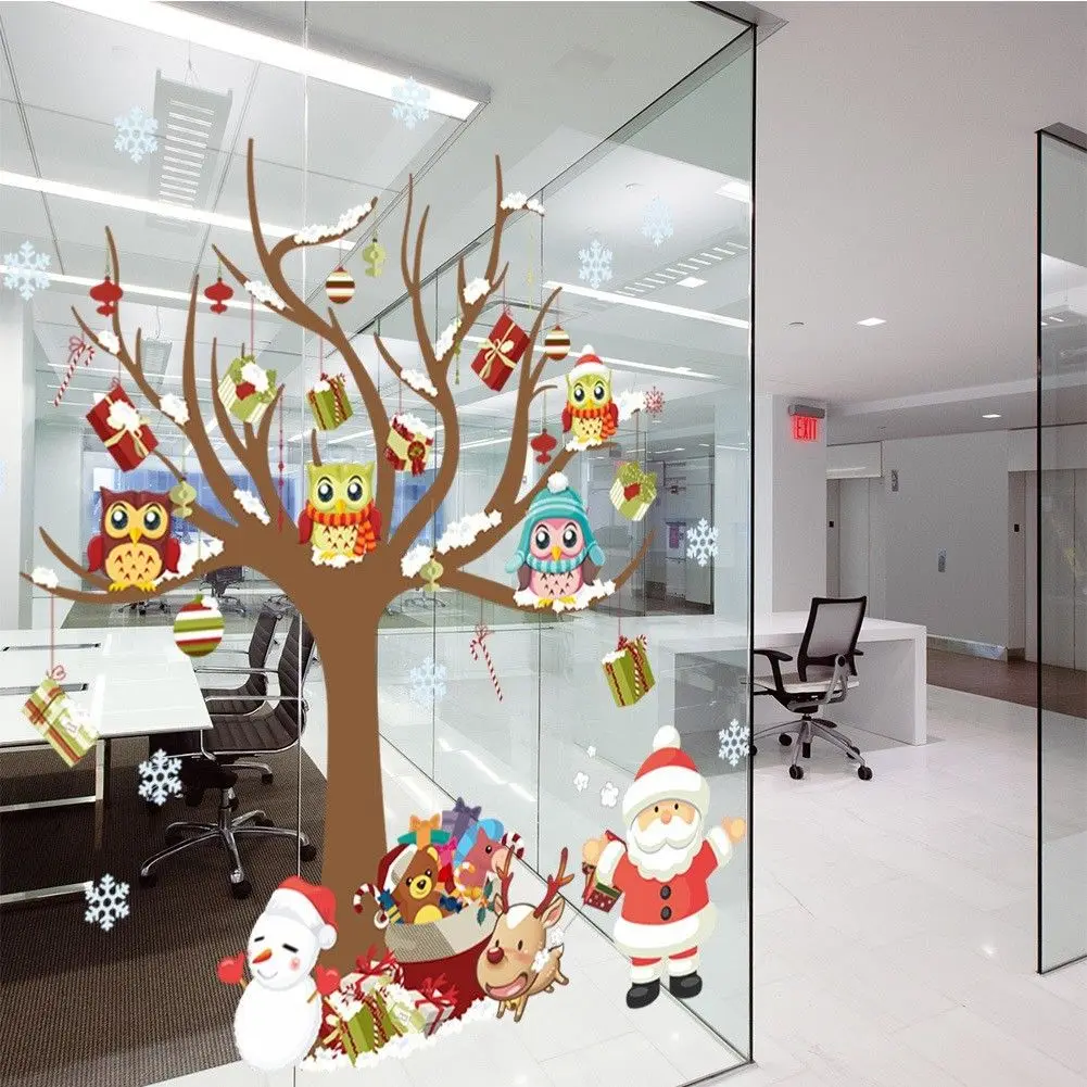DIY Merry Christmas Wall Stickers Decorations For Home Shop Window Decor Santa Claus Christmas Tree Wall Decals
DIY Merry Christmas Wall Stickers Decorations For Home Shop Window Decor Santa Claus Christmas Tree Wall Decals
