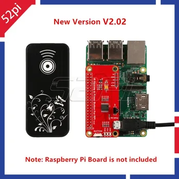 52Pi New Version V2.02 Switch Remote Control Module IR Remote Control Power Button Module for Raspberry Pi 2/3 Model B / Pi Zero
52Pi New Version V2.02 Switch Remote Control Module IR Remote Control Power Button Module for Raspberry Pi 2/3 Model B / Pi Zero
