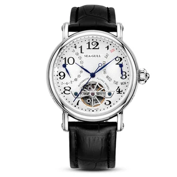 Sea-gull men watch m171s date and week flywheel display mechanical men's seagull watch M171S 
Sea-gull men watch m171s date and week flywheel display mechanical men's seagull watch M171S