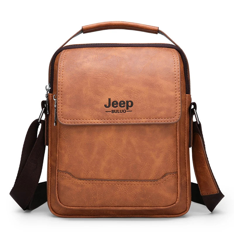 Luxury Brand JEEP BULUO Men Messenger Bags Large Capacity Handbag For Man Leather Shoulder Bag Brown Business Male Crossbody Bag
Luxury Brand JEEP BULUO Men Messenger Bags Large Capacity Handbag For Man Leather Shoulder Bag Brown Business Male Crossbody Bag