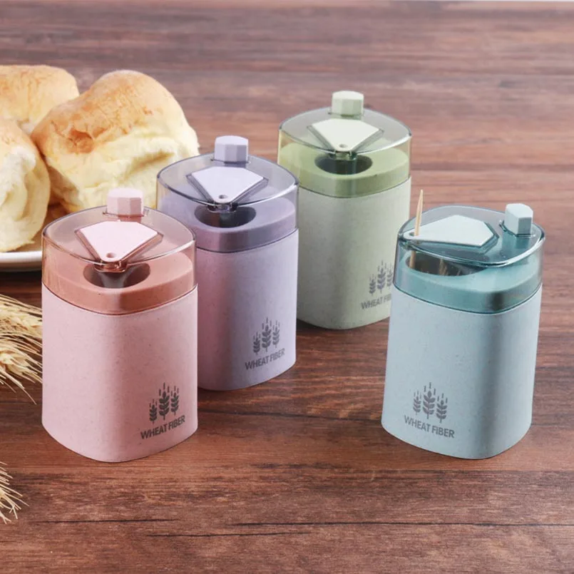 Wheat Straw Toothpick Holder Automatic Toothpick Storage Container European Style Toothpick Dispenser Household Table Decoration
Wheat Straw Toothpick Holder Automatic Toothpick Storage Container European Style Toothpick Dispenser Household Table Decoration