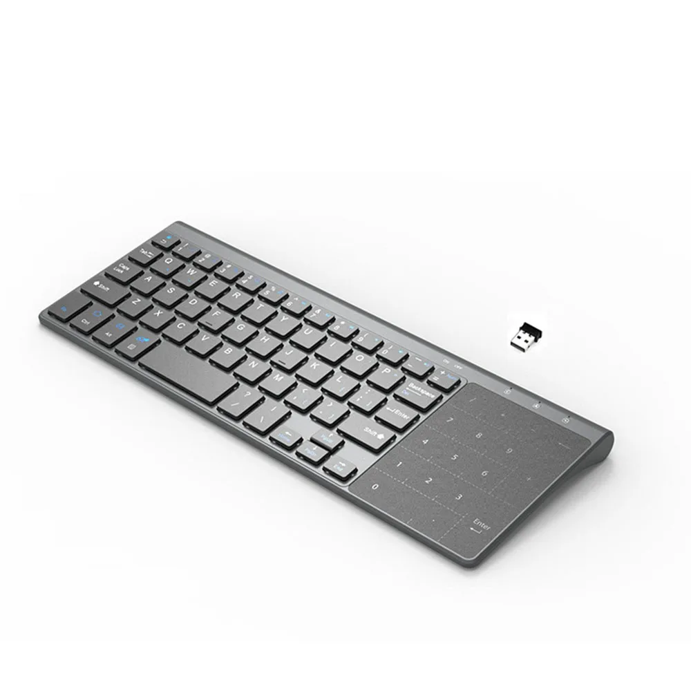 Wireless Keyboard with Touchpad for Computer Gaming 2.4GHz Wireless Keyboard Portable for Laptop Tablet
Wireless Keyboard with Touchpad for Computer Gaming 2.4GHz Wireless Keyboard Portable for Laptop Tablet