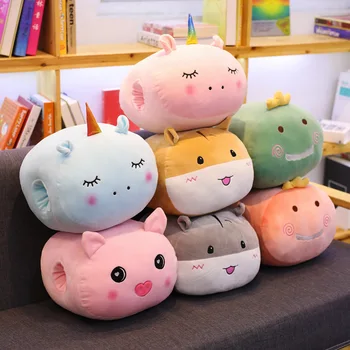 Newest Animals Plush Unicorn Pig Hamster Dinosaur Stuffed Warm handkerchief Plush Pillow toys for kids gift
Newest Animals Plush Unicorn Pig Hamster Dinosaur Stuffed Warm handkerchief Plush Pillow toys for kids gift