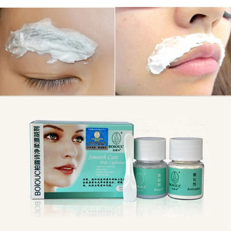 

Facial Hair Bleaching Set Remove Face Fine Hair Beard Eyebrow Hair Removal