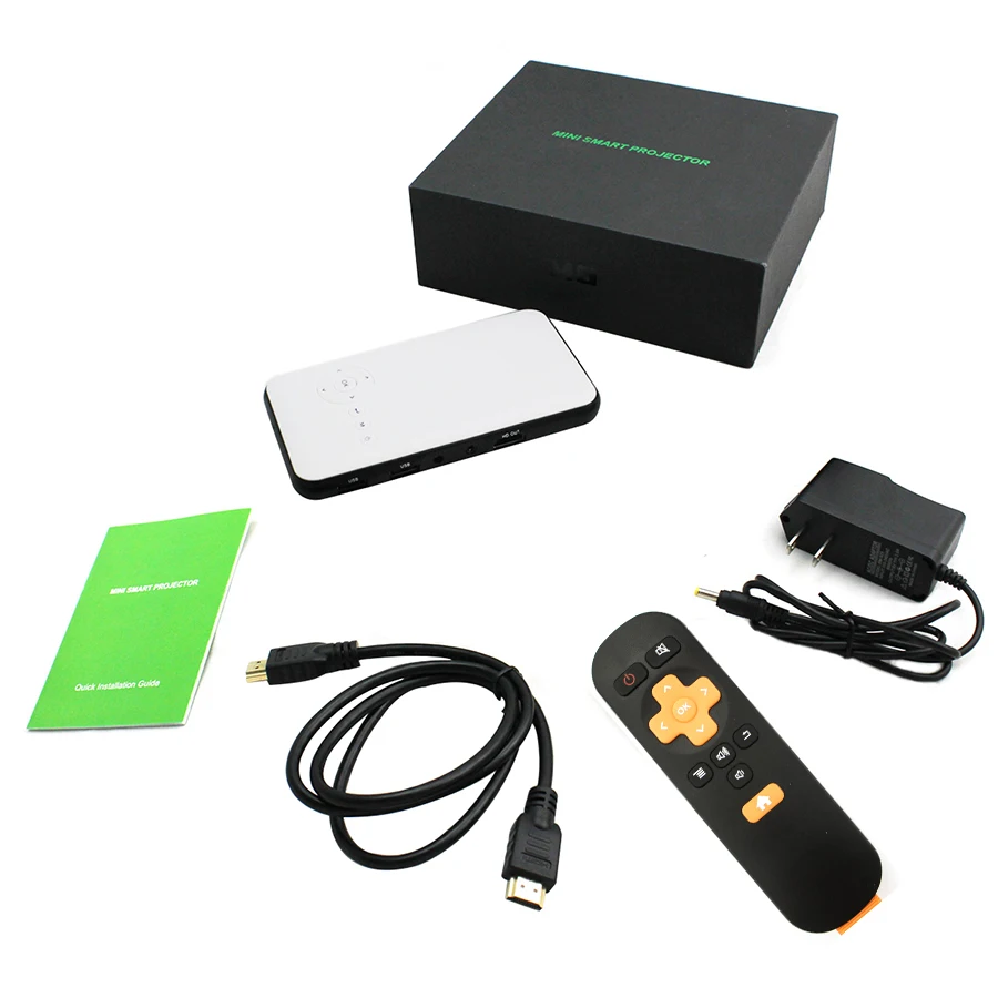 Карманный мини проектор Salange T06 Android 7 1 Wi Fi Bluetooth умный портативный встроенный