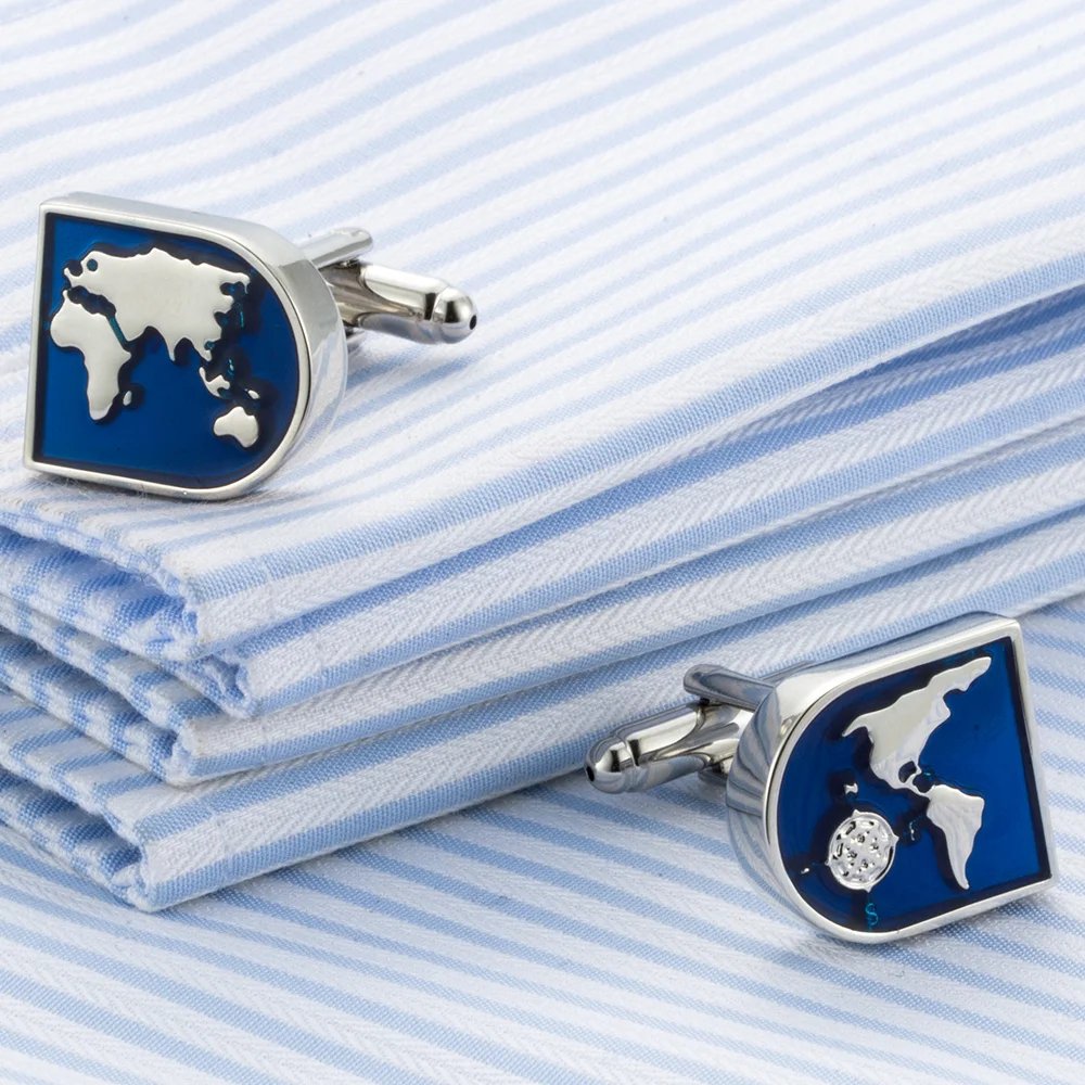 New Arrival Men Jewelry Fashion Cufflink navigation Map cufflinks Cufflings Father's day gifts 767
New Arrival Men Jewelry Fashion Cufflink navigation Map cufflinks Cufflings Father's day gifts 767