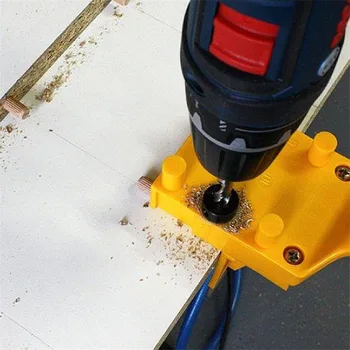 Handheld Woodworking Dowel Jig Metal Sleeve Straight Hole Locator for Furniture Punching JDH99
Handheld Woodworking Dowel Jig Metal Sleeve Straight Hole Locator for Furniture Punching JDH99