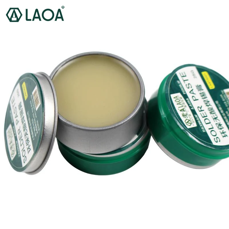 LAOA Soldering Paste no-Acid SMD 2 Boxes 25g/ 1 box 50g pack Flux Grease 10cc Repair Tool Solder PCB
LAOA Soldering Paste no-Acid SMD 2 Boxes 25g/ 1 box 50g pack Flux Grease 10cc Repair Tool Solder PCB