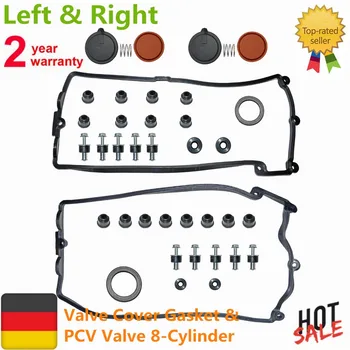 AP03 Left & Right Valve Cover Gasket & PCV Valve 8-Cylinder For BMW Alpina B7 515i 550i 645Ci 650i 745Li 745i 750Li 750i X5
AP03 Left & Right Valve Cover Gasket & PCV Valve 8-Cylinder For BMW Alpina B7 515i 550i 645Ci 650i 745Li 745i 750Li 750i X5