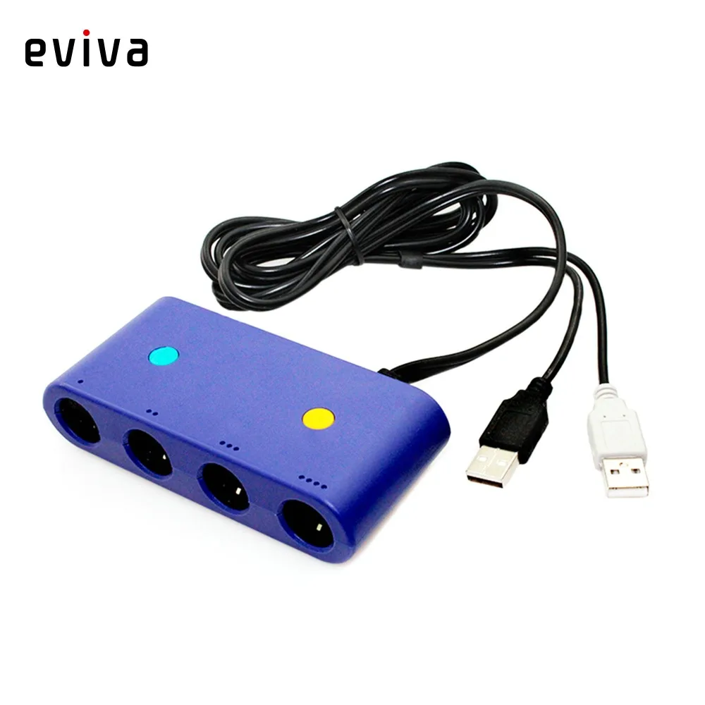 For GameCube for NGC Controller Adapter Converter for Wii U PC for Nintend Switch Gamepad
For GameCube for NGC Controller Adapter Converter for Wii U PC for Nintend Switch Gamepad