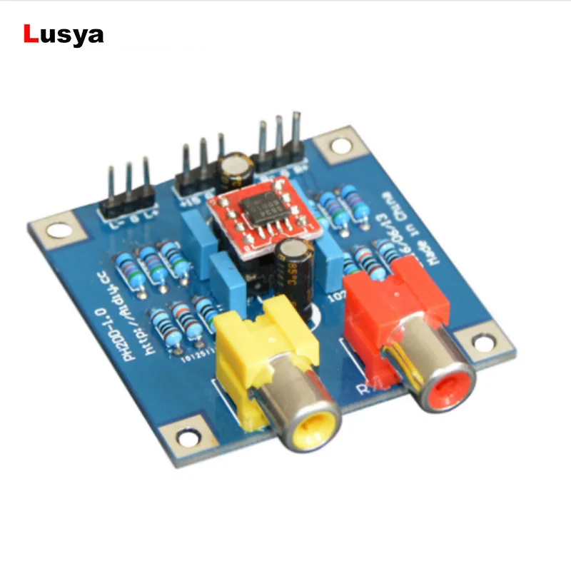 Audio Balance Signal Balanced XLR to unbalanced RCA Single-ended RCA Audio Signal Conversion Board
Audio Balance Signal Balanced XLR to unbalanced RCA Single-ended RCA Audio Signal Conversion Board