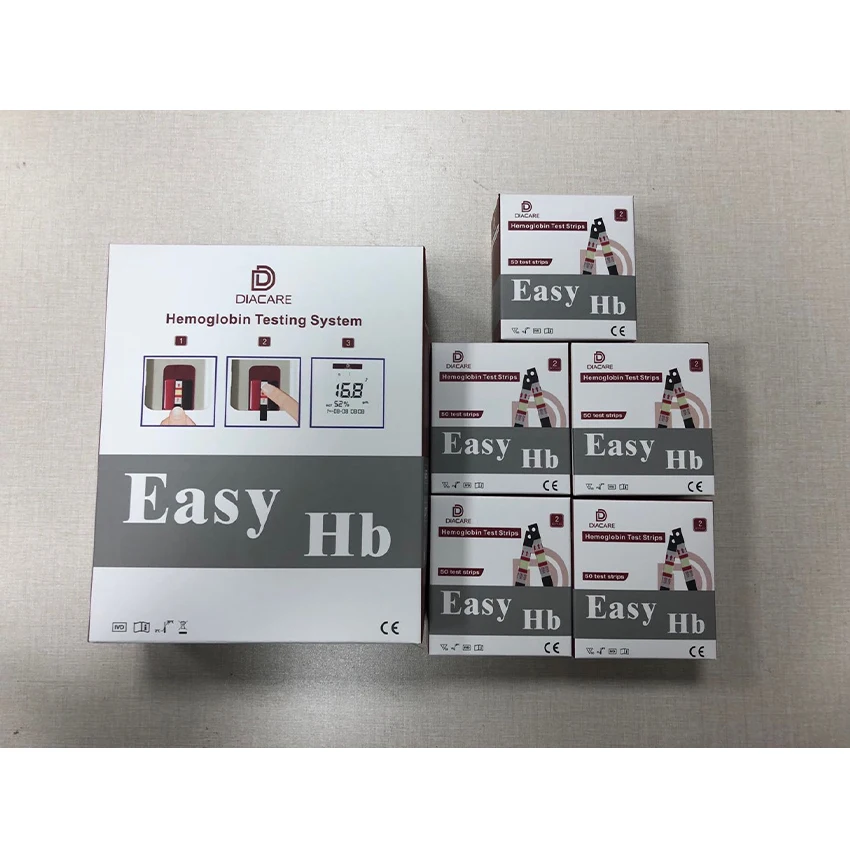 1PCS Hemoglobin Test Machine with 250PCS Test Strips/POCT Hemoblobin System HB meter EasyHb Hemoglobin Meter
1PCS Hemoglobin Test Machine with 250PCS Test Strips/POCT Hemoblobin System HB meter EasyHb Hemoglobin Meter