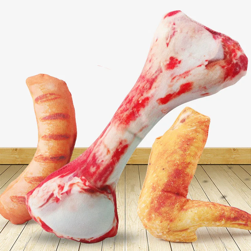 Dog Toy Soft Plush Food Simulation Toys for Dogs Pet Puppy Squeaky Toy Funny Dog Bone Chicken Wings Sausage Shape Squeaker Toys
Dog Toy Soft Plush Food Simulation Toys for Dogs Pet Puppy Squeaky Toy Funny Dog Bone Chicken Wings Sausage Shape Squeaker Toys