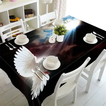 Black-and-white tablecloth Dove pattern table cover rectangular Waterproof Coffee Party Table Cloth Customized size Pillowcase
Black-and-white tablecloth Dove pattern table cover rectangular Waterproof Coffee Party Table Cloth Customized size Pillowcase