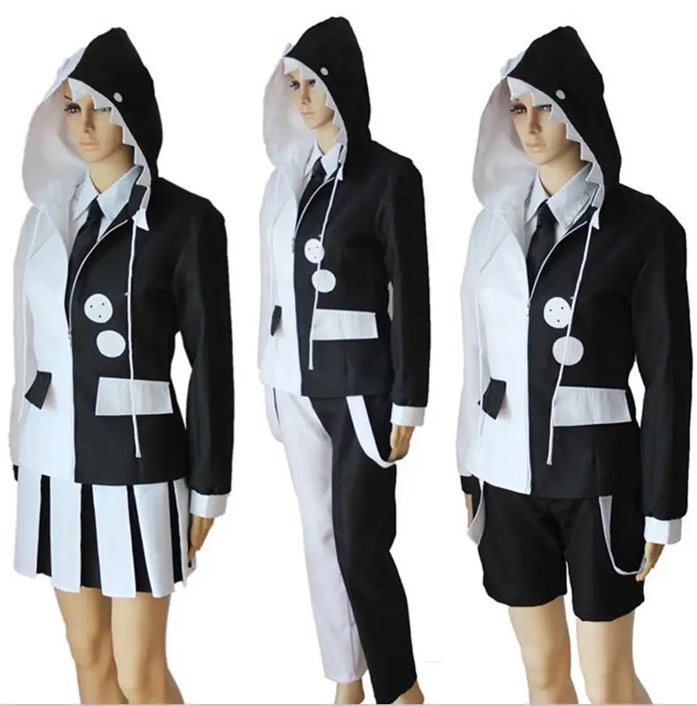 Danganronpa Monokuma Cosplay Costume Dangan-Ronpa Trigger Happy Havoc Full Set Men & Women Uniform Halloween Costumes
Danganronpa Monokuma Cosplay Costume Dangan-Ronpa Trigger Happy Havoc Full Set Men & Women Uniform Halloween Costumes