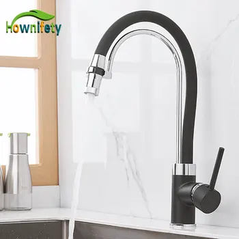 Black with Chrome Kitchen Faucet torneira Crane Filter hot cold water switch mixer sink Tap Separate universal tube
Black with Chrome Kitchen Faucet torneira Crane Filter hot cold water switch mixer sink Tap Separate universal tube