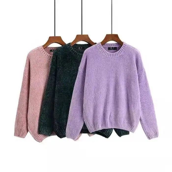 Solid Color Stripe Print Women Casual Sweaters Autumn Fashion Turtleneck Knitwear Loose Pullovers Jumper Pull Femme Sweaters
Solid Color Stripe Print Women Casual Sweaters Autumn Fashion Turtleneck Knitwear Loose Pullovers Jumper Pull Femme Sweaters