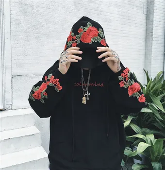 2019 Sweatshirt Women Clothes Rose Streetwear Hoodies Hoodies Woman Clothes Black Fashon Valentine's Day
2019 Sweatshirt Women Clothes Rose Streetwear Hoodies Hoodies Woman Clothes Black Fashon Valentine's Day