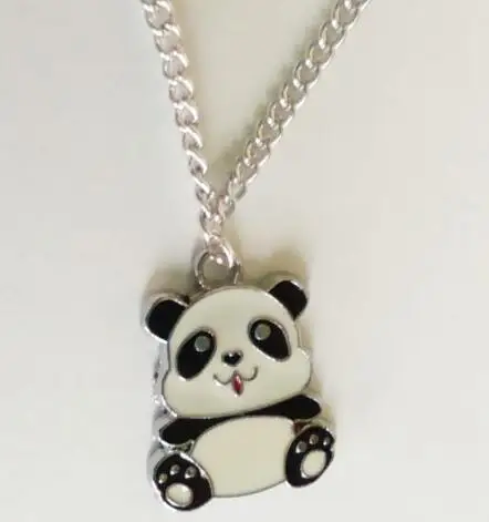 Enamel Panda Statement Necklace Pendants Vintage Silver Dangle Chain Choker Necklace For Women Jewelry Handmade Craft Gift DIY
Enamel Panda Statement Necklace Pendants Vintage Silver Dangle Chain Choker Necklace For Women Jewelry Handmade Craft Gift DIY