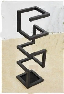 Antique Looking White/Black Metal Wrought Iron Umbrella Holder Stand | Дом и сад