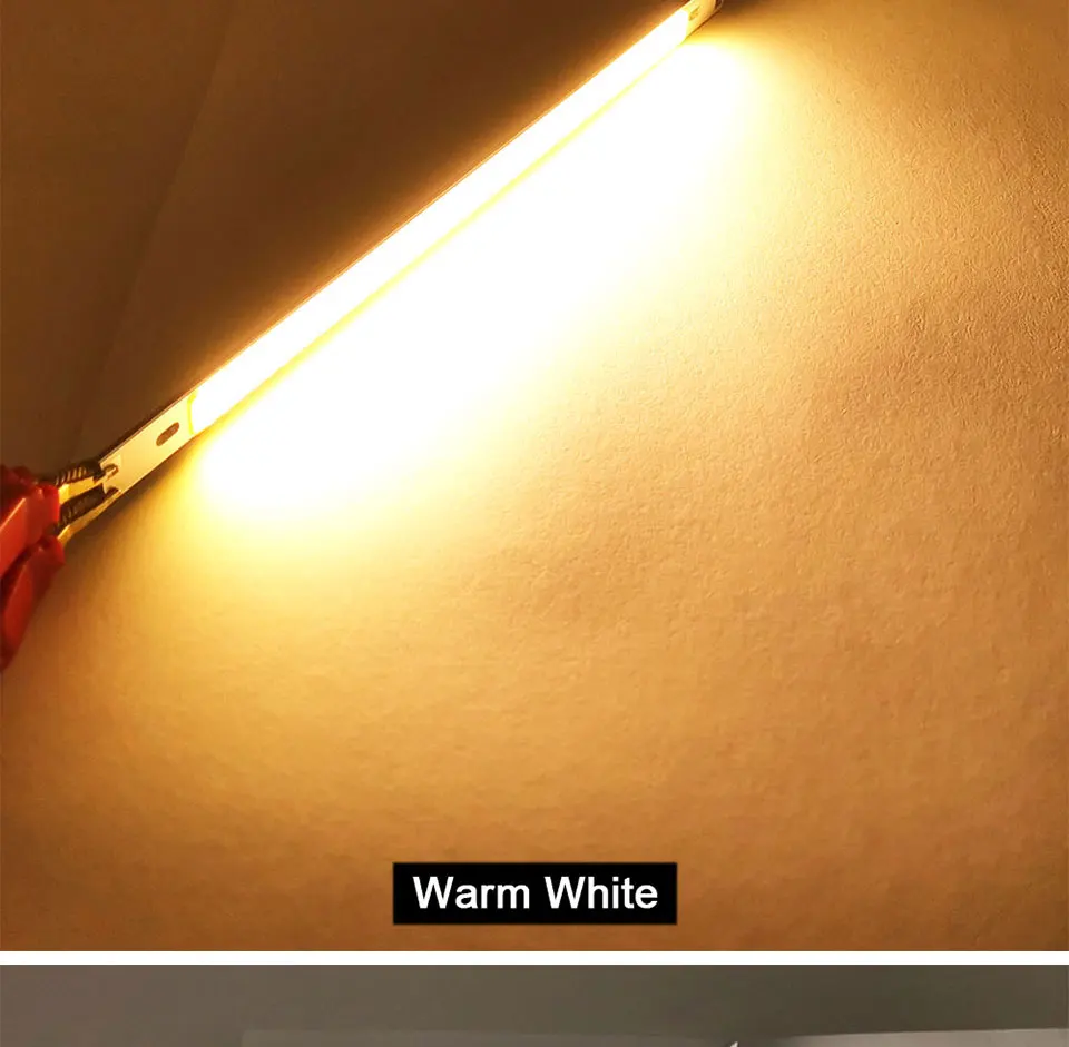20cm cob led strip light bulb lamp 12v 10w led lighting for diy car bulbs (10)