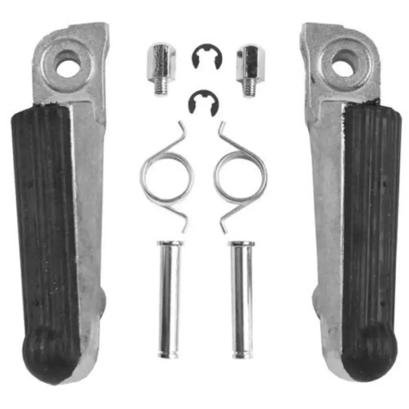 Left Right Aluminum Front Footrests Foot pegs For Honda CBR250 CBR400 CBR929 954 NSR250 NSR50 NSR80
Left Right Aluminum Front Footrests Foot pegs For Honda CBR250 CBR400 CBR929 954 NSR250 NSR50 NSR80