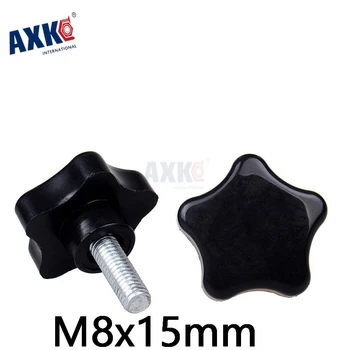 Axk 5pcs M8x15mm Star / Handle / Hand Adjusting Screw /bakelite Star Type Plastic Head Handle Screw Wood Plum Bolt
Axk 5pcs M8x15mm Star / Handle / Hand Adjusting Screw /bakelite Star Type Plastic Head Handle Screw Wood Plum Bolt