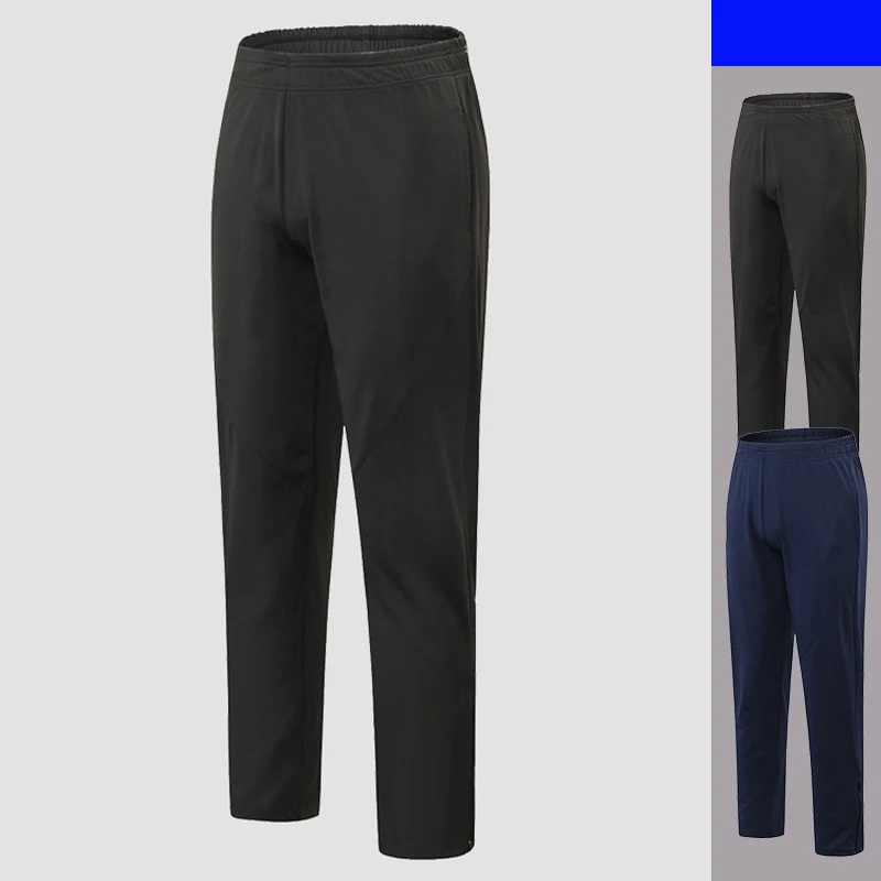 Фото New Trousers Zip Pocket Men Sports Slacks Training Running Causal Breathable Quick Drying Wicking Fitness Pants |